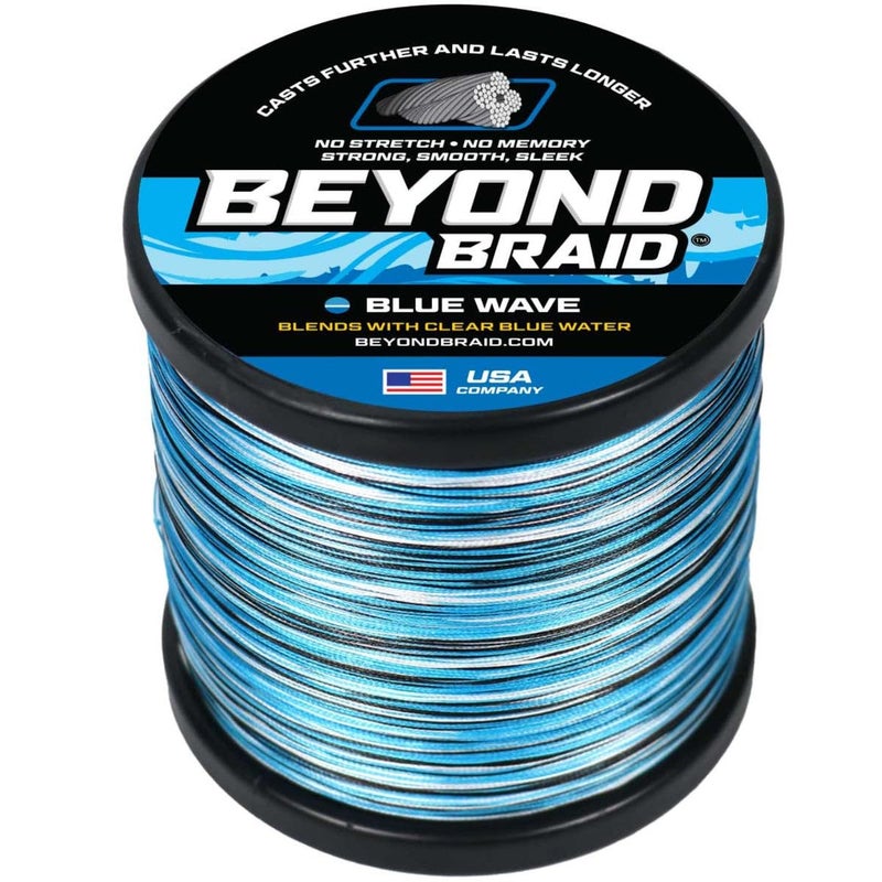 Beyond Braid ما وراء جديلة الموجة الزرقاء 2000 ياردة، 50 رطل - Image 1